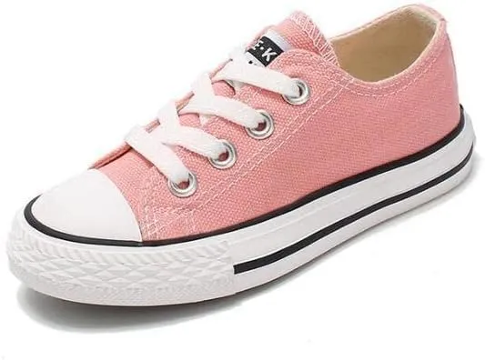 Girl's Canvas Sneakers Casual Style All Season Toddler Little Kid