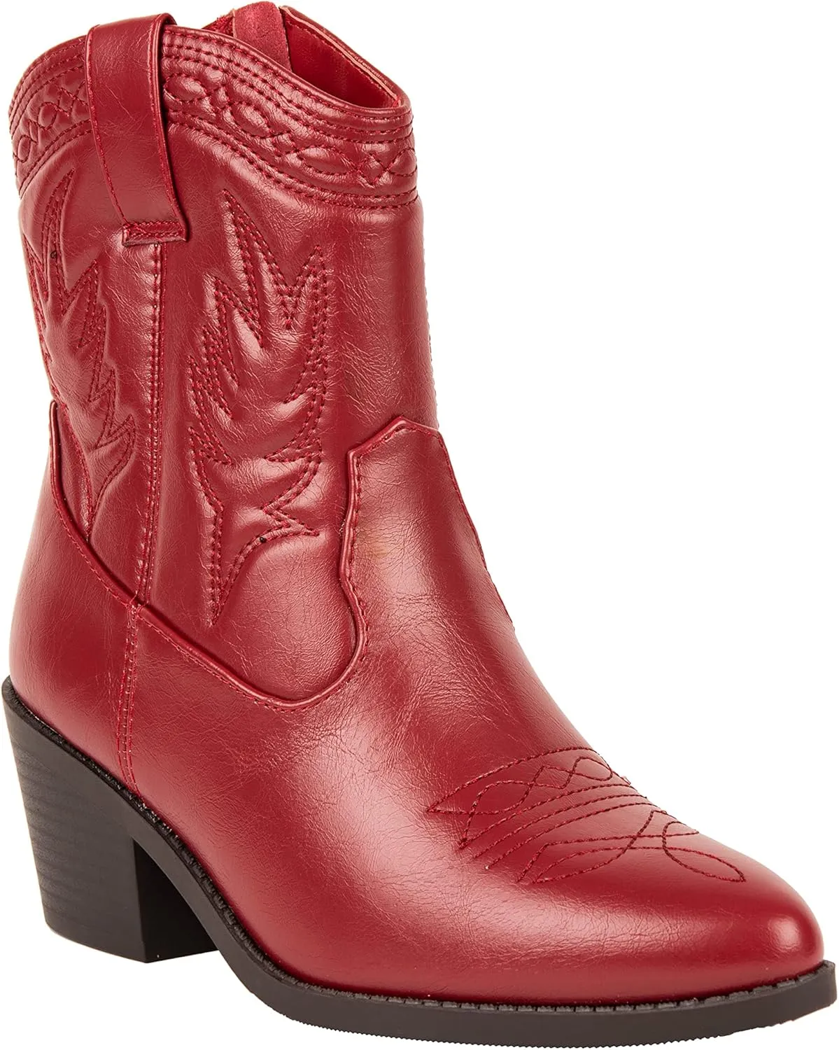 KAYDAY Womens Cowboy Boots Ankle Booties Rodeo Festival Fashion Outfit ~ COLIN