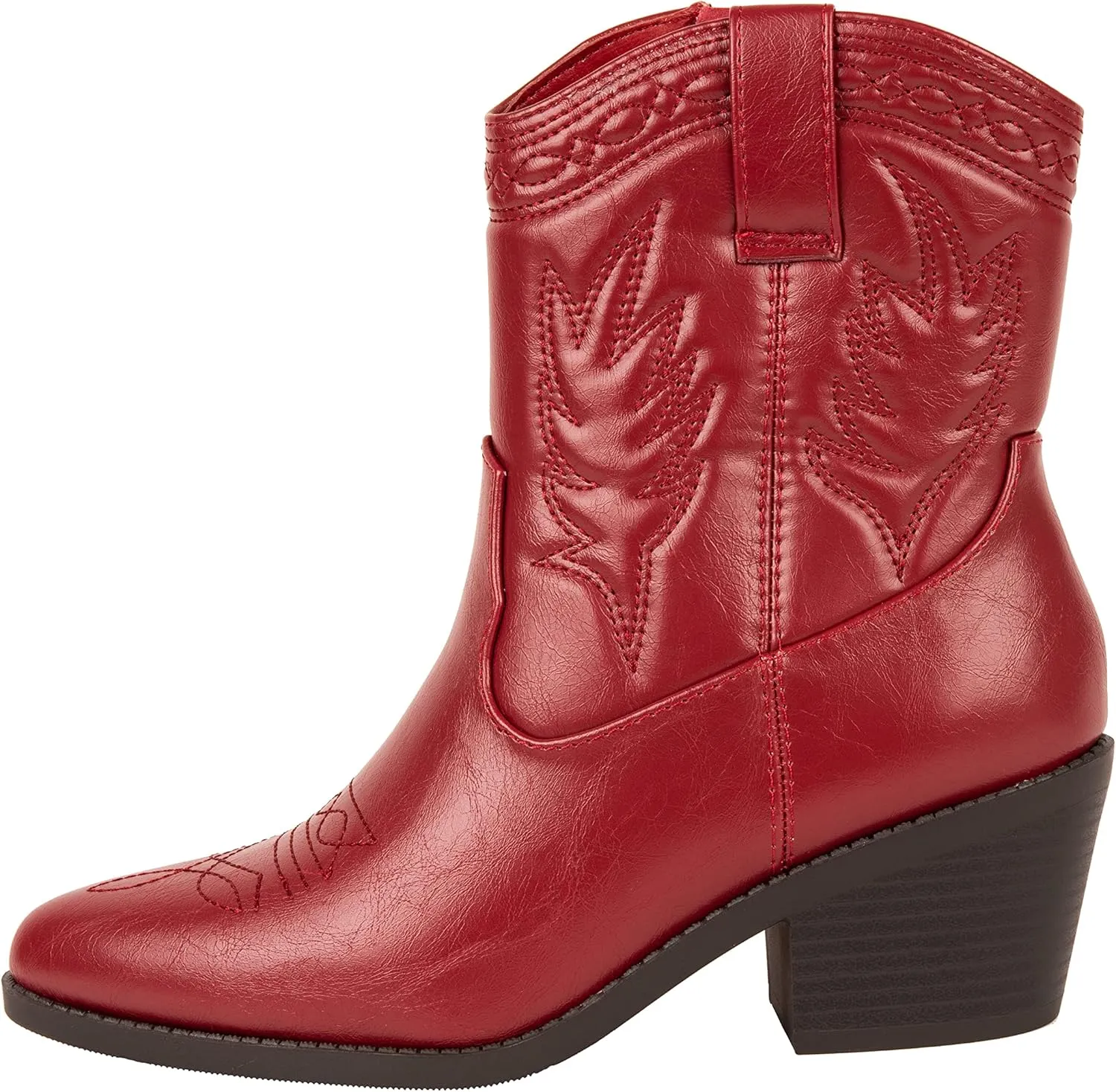 KAYDAY Womens Cowboy Boots Ankle Booties Rodeo Festival Fashion Outfit ~ COLIN