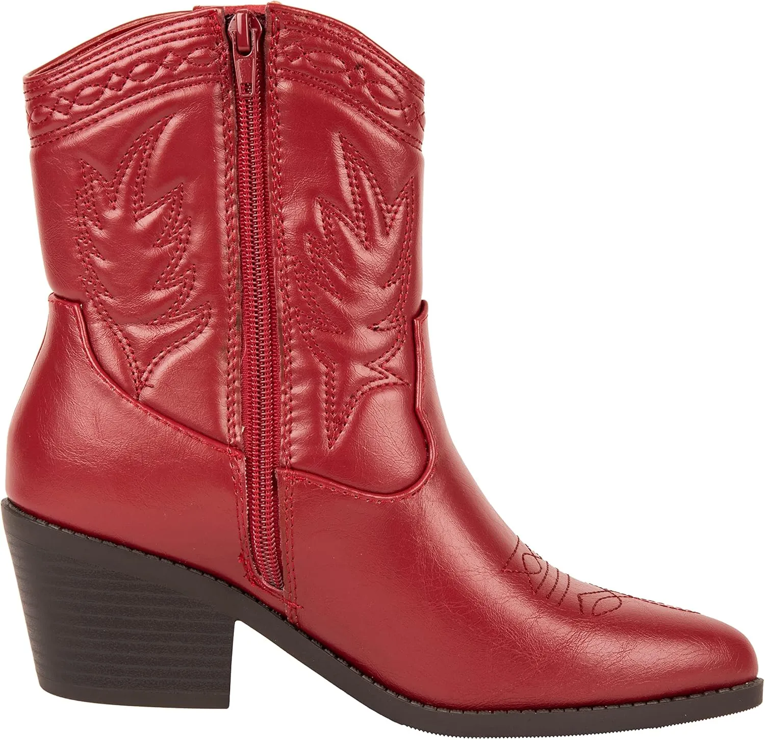 KAYDAY Womens Cowboy Boots Ankle Booties Rodeo Festival Fashion Outfit ~ COLIN