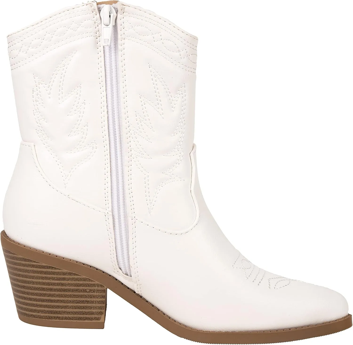 KAYDAY Womens Cowboy Boots Ankle Booties Rodeo Festival Fashion Outfit ~ COLIN