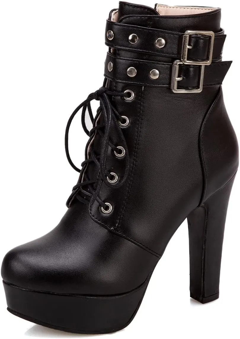 Scaoruki Fashion Platform Booties