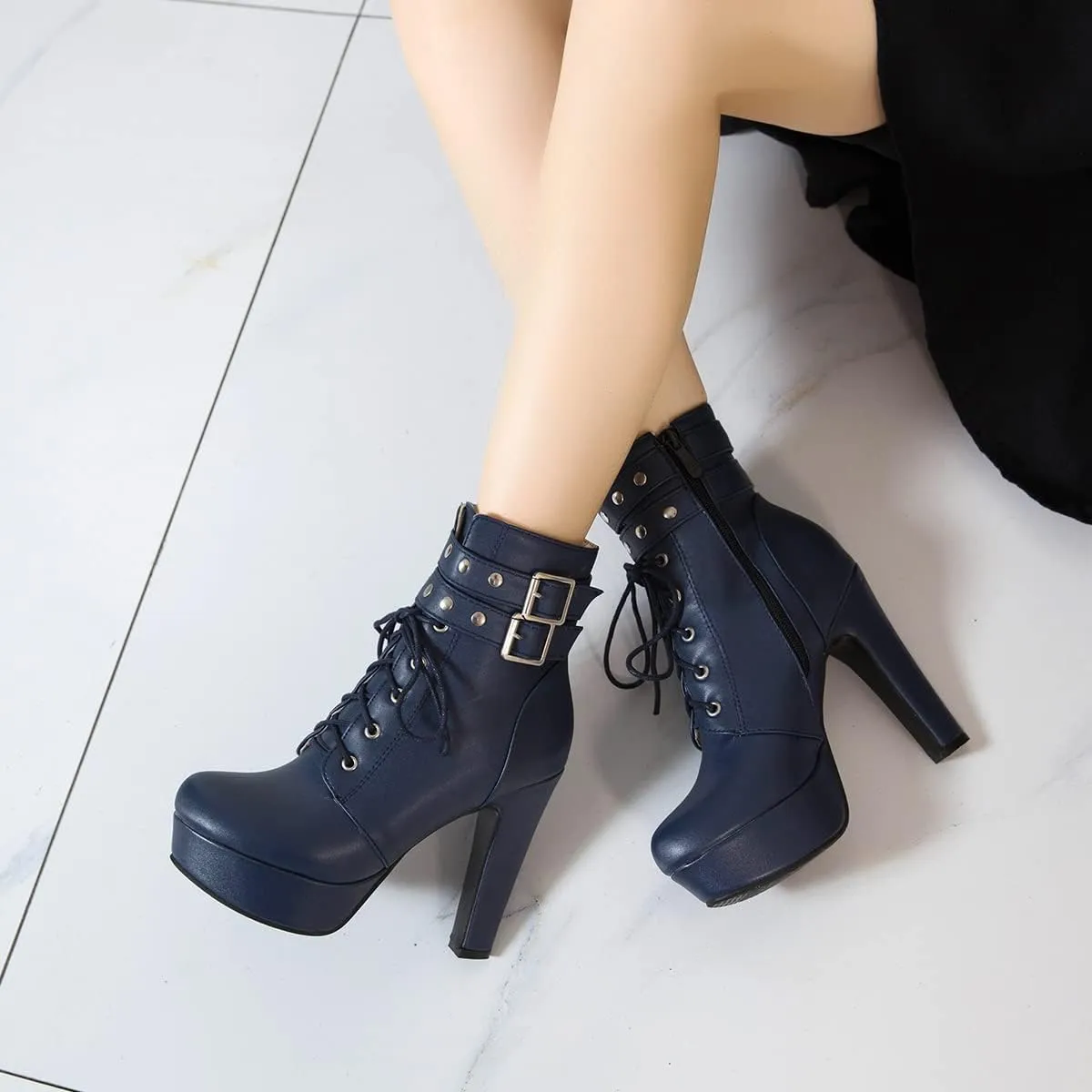 Scaoruki Fashion Platform Booties