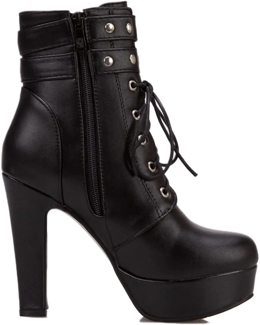 Scaoruki Fashion Platform Booties