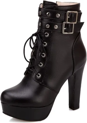 Scaoruki Fashion Platform Booties