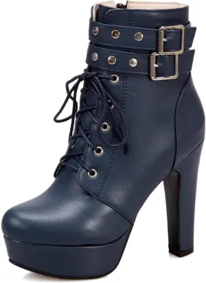 Scaoruki Fashion Platform Booties