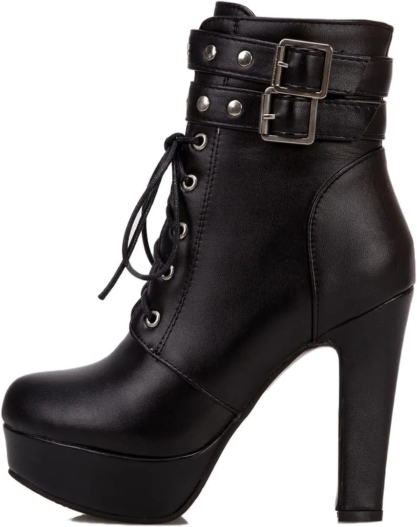 Scaoruki Fashion Platform Booties